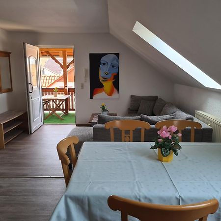 Ferienwohnung Weisskopf Alkersleben Dış mekan fotoğraf