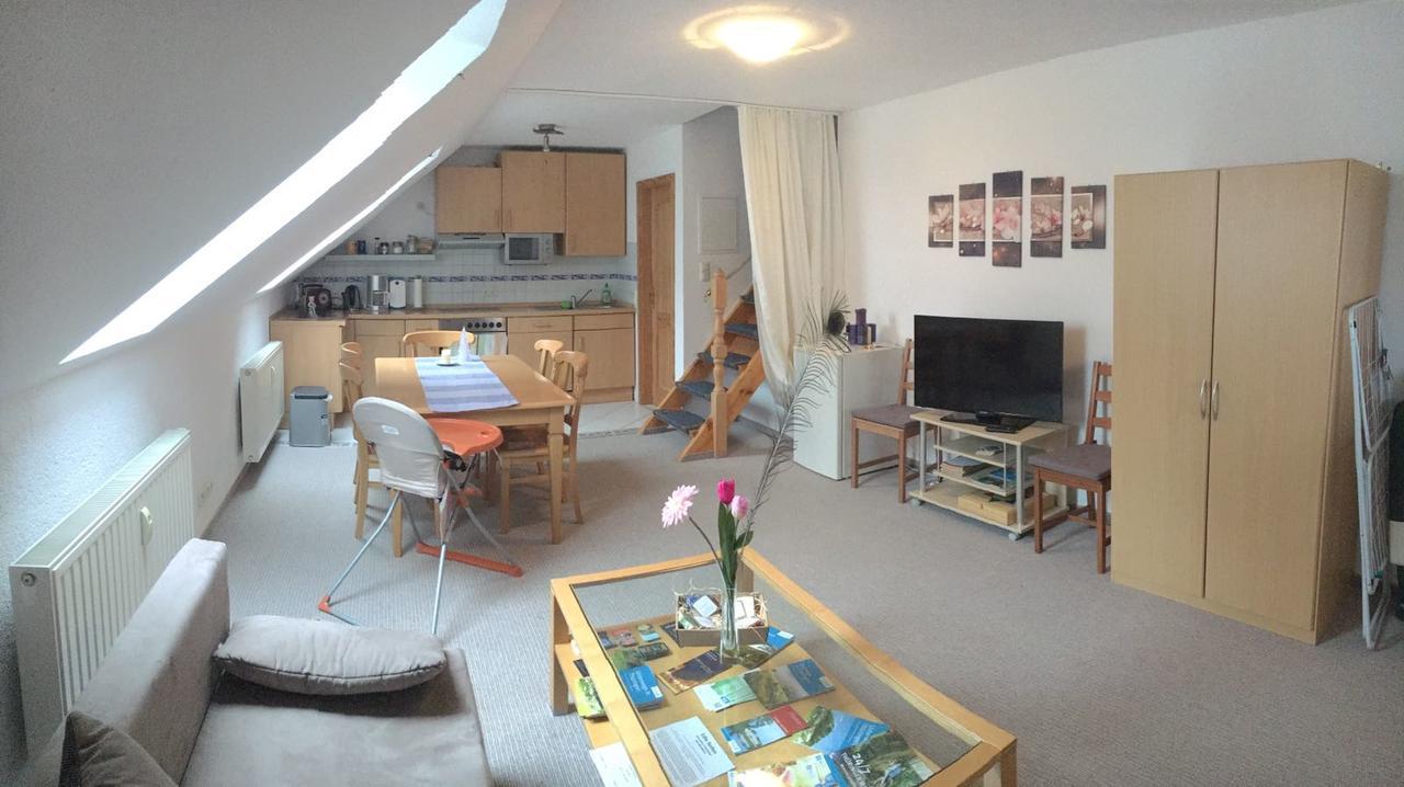 Ferienwohnung Weisskopf Alkersleben Dış mekan fotoğraf